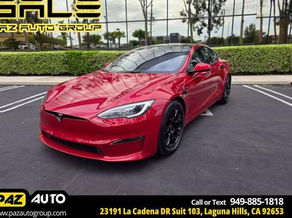 TESLA MODEL S 2022 5YJSA1E59NF478863 image